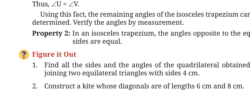 Figure it Out Q3 — Trapeziums with given angles